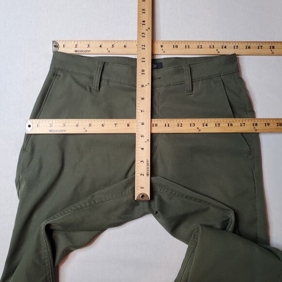 Proof Huckberry Mens Size 30X31 Nomad Chino Straight Fit Performance Pants Green - Picture 2 of 9